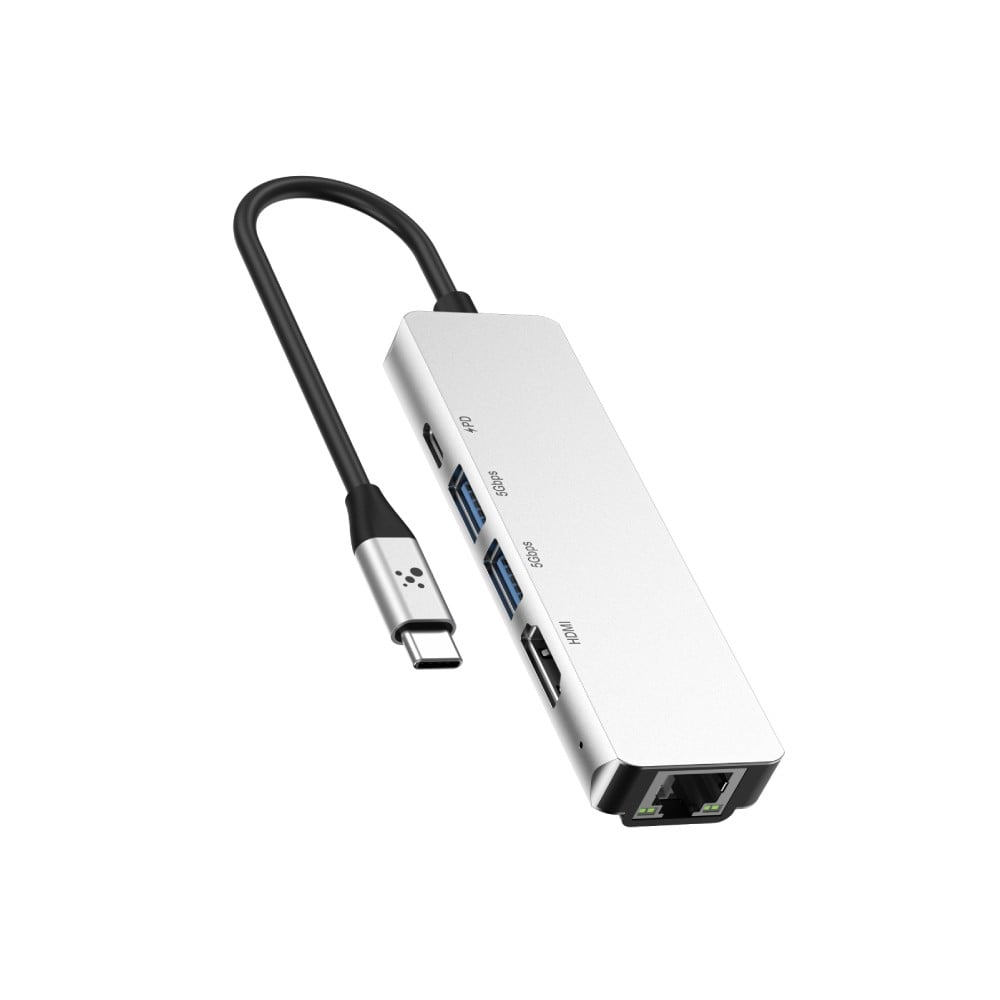 AMAZINGthing Hub 5-in-1 USB-C 4K Thunder Pro (HDMI 4K@60Hz/Dual USB3.0/USB-C 5 Gbps/USB-C PD 100W)
