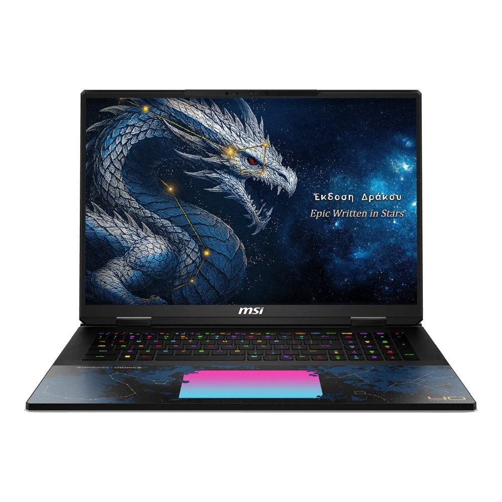 โน๊ตบุ๊ค MSI Titan 18 HX Dragon Edition Draco Epic A2WJ-1421THY Core Black