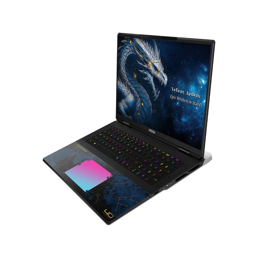 โน๊ตบุ๊ค MSI Titan 18 HX Dragon Edition Draco Epic A2WJ-1421THY Core Black