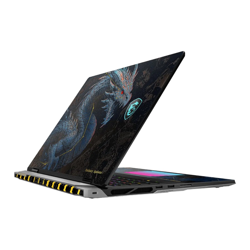 โน๊ตบุ๊ค MSI Titan 18 HX Dragon Edition Draco Epic A2WJ-1421THY Core Black
