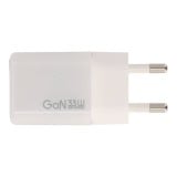 อะแดปเตอร์ TITANV Wall Charger 1 USB-C / 1 USB-A (PD30W/PPS33W) (TI-WC33W1C1A) White