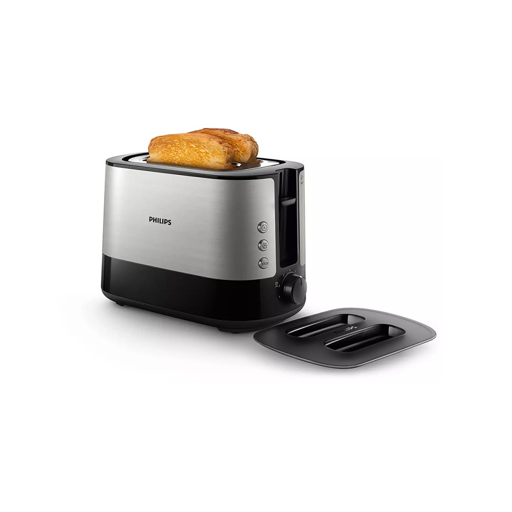 เครื่องปิ้งขนมปัง PHILIPS 950W รุ่น HD2638/90 Black