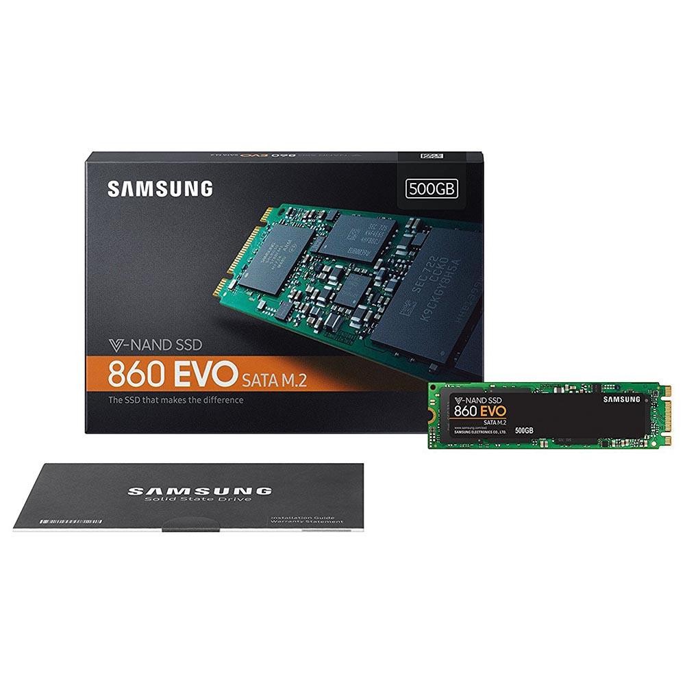 Samsung Ssd 860 Evo Sata M2 500gb R550mbs W520mbs 