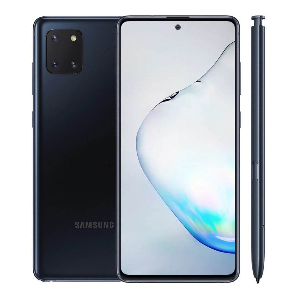 samsung note 10 lite aura black