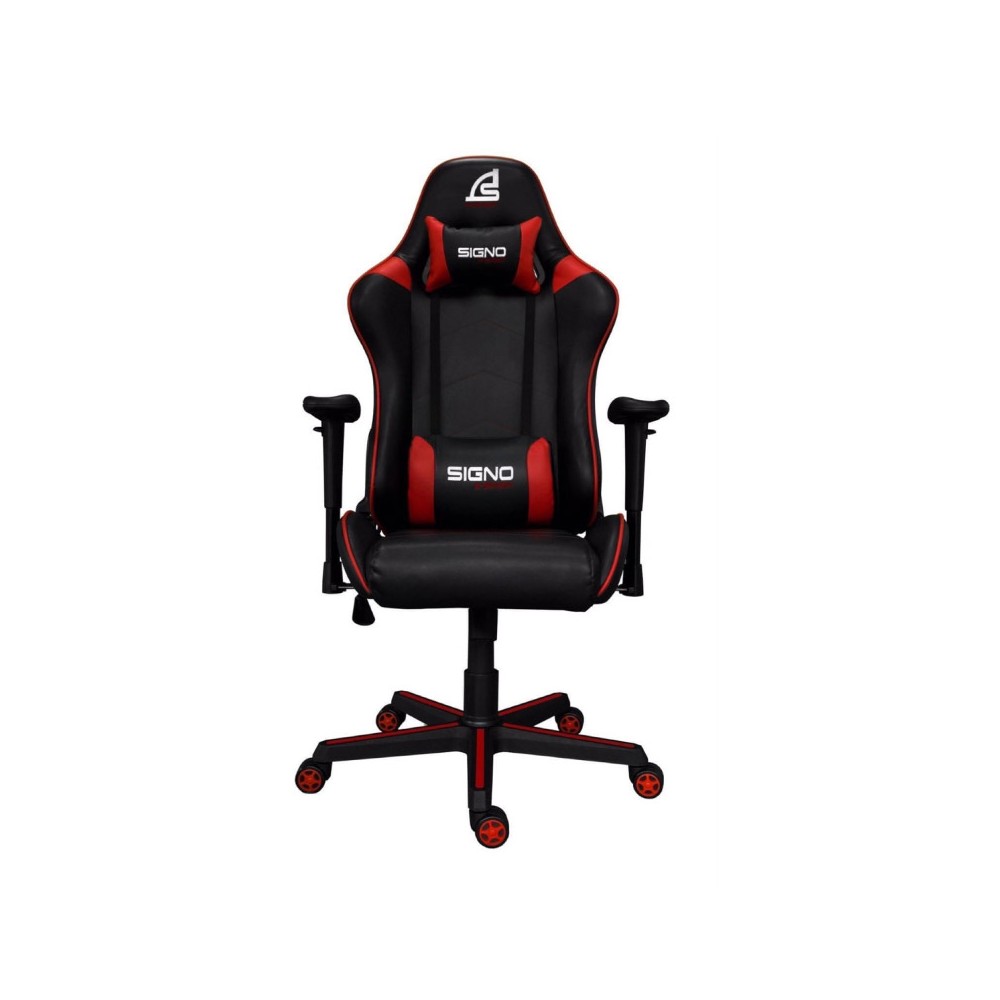 เก้าอี้เกมมิ่ง Signo Gaming Chair Barock GC-202BR Black/Red