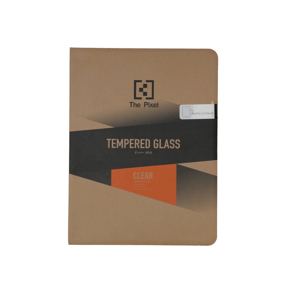 ฟิล์มกันรอย The Pixel Tempered Glass HD iPad Pro 12.9