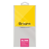 Bright Film Tempered Glass Full Frame for Apple iPhone 12 mini Black