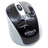 เมาส์ไร้สาย Anitech Wireless Mouse W214 Gray