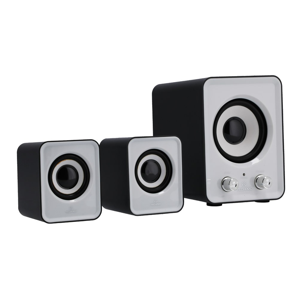 ลำโพง TECHPRO Speaker 2.1 TS002 Black