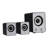 ลำโพง TECHPRO Speaker 2.1 TS002 Black