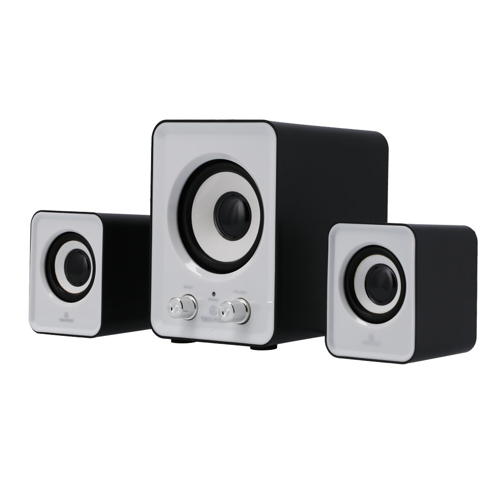 ลำโพง TECHPRO Speaker 2.1 TS002 Black