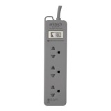 Anitech TIS Plug 3 Way 1 Switch 2M. H123