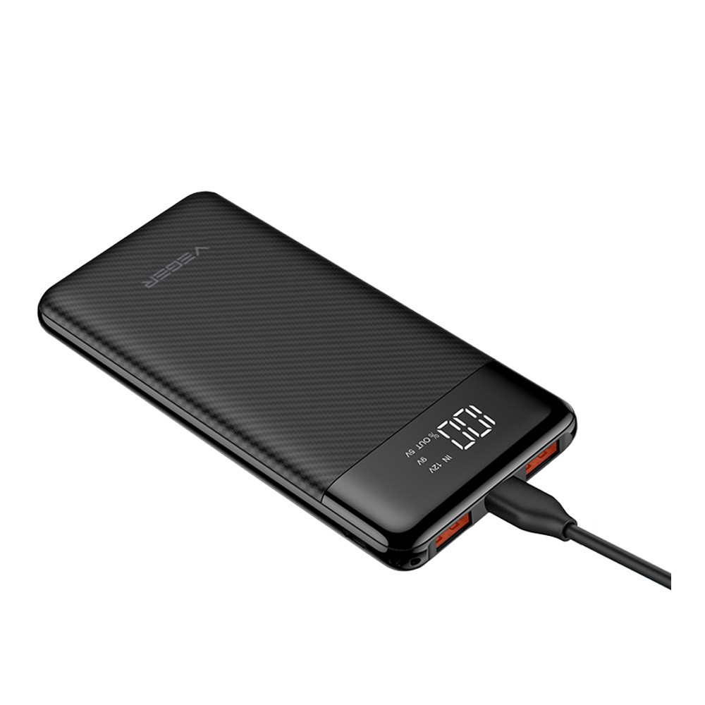 พาวเวอร์แบงค์ Veger 10,000 mAh P13PD Black