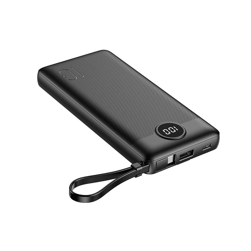 พาวเวอร์แบงค์ ALPHA 10,000 mAh E10 Black