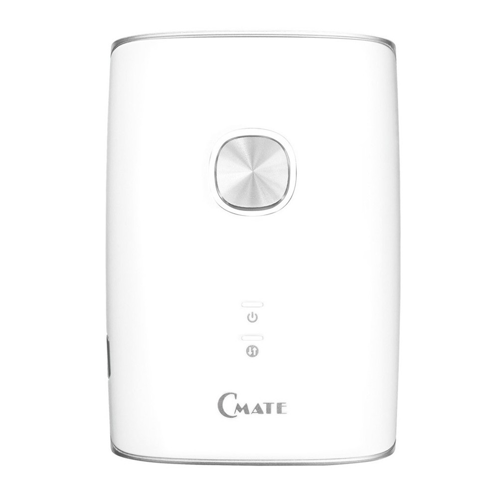 เครื่องวัดสุขภาพหัวใจส่วนบุคคล Cmate Portable ECG White