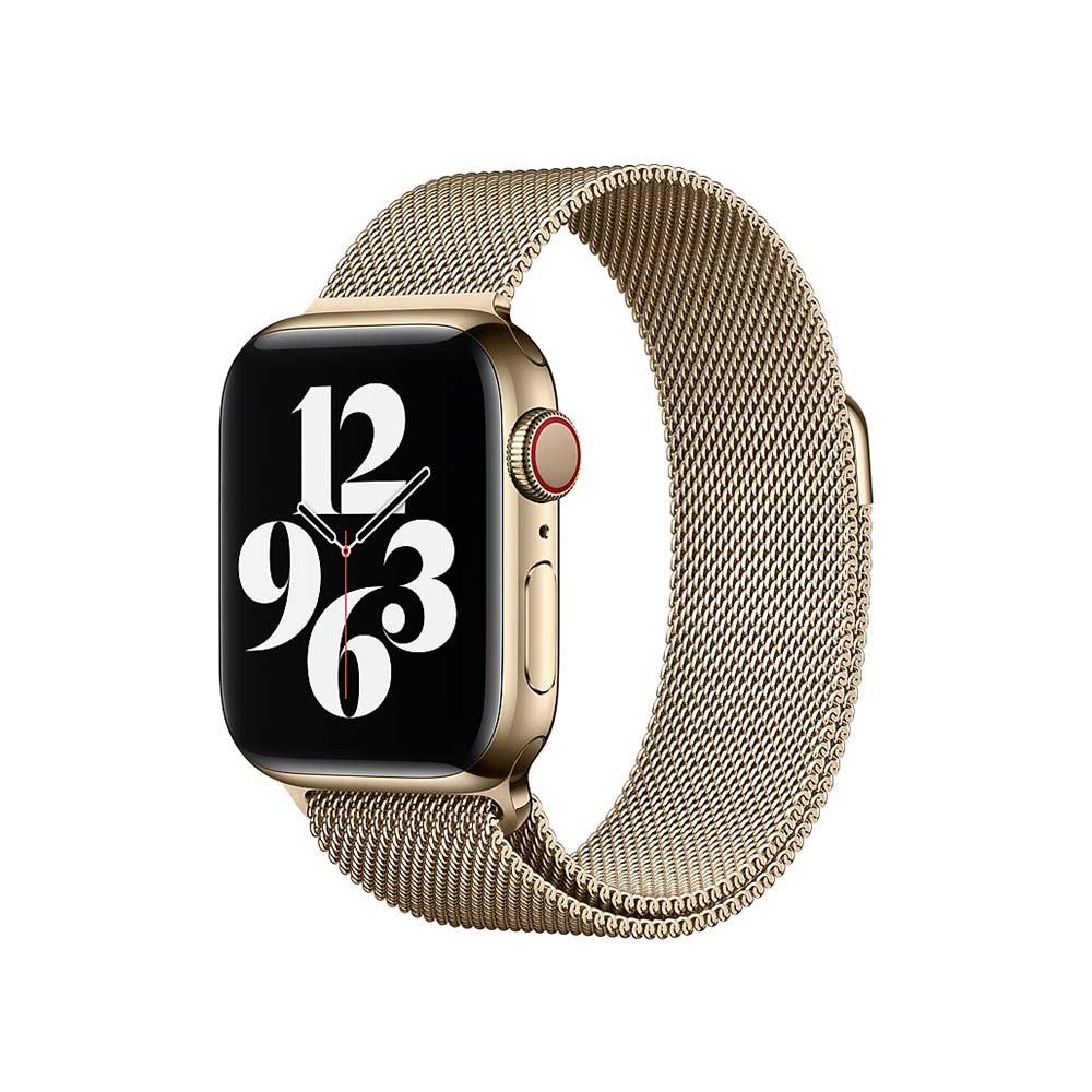 apple watch 40mm gold milanese loop