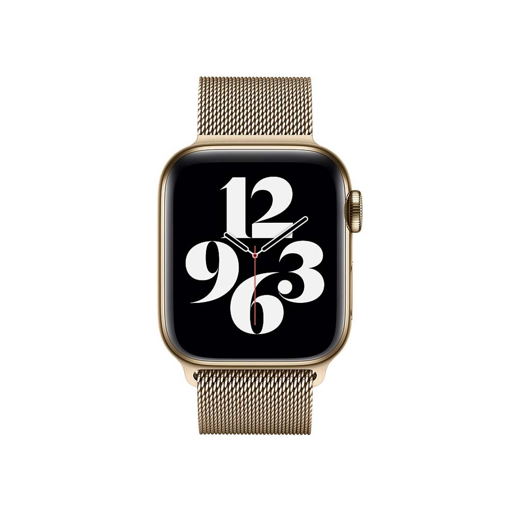 apple 40mm gold milanese loop