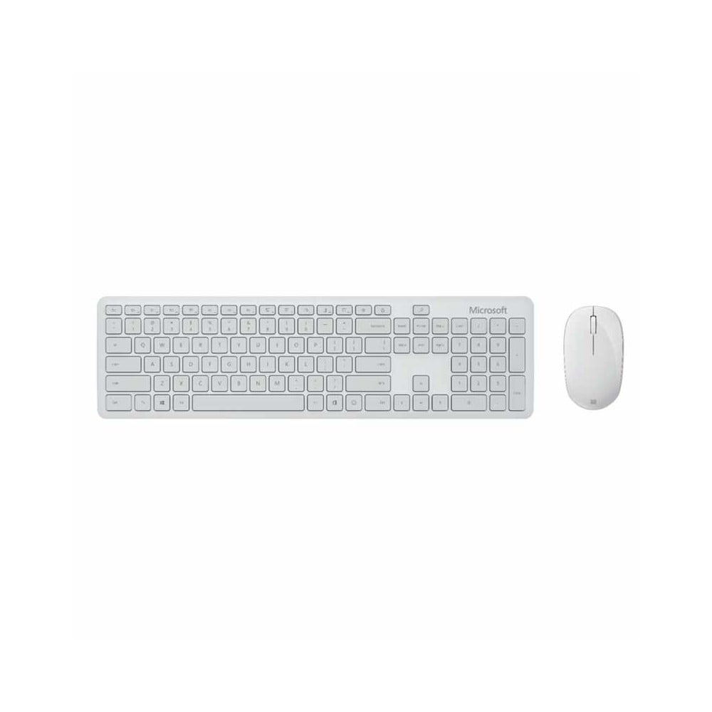 Microsoft Bluetooth Keyboard + Mouse Bluetooth Desktop Glacier (TH/EN)