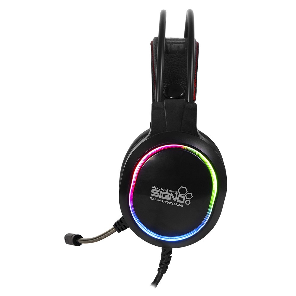 หูฟังเกมมิ่ง Signo Gaming Headset HP-829 Pro-Series 7.1 Mixxer Black