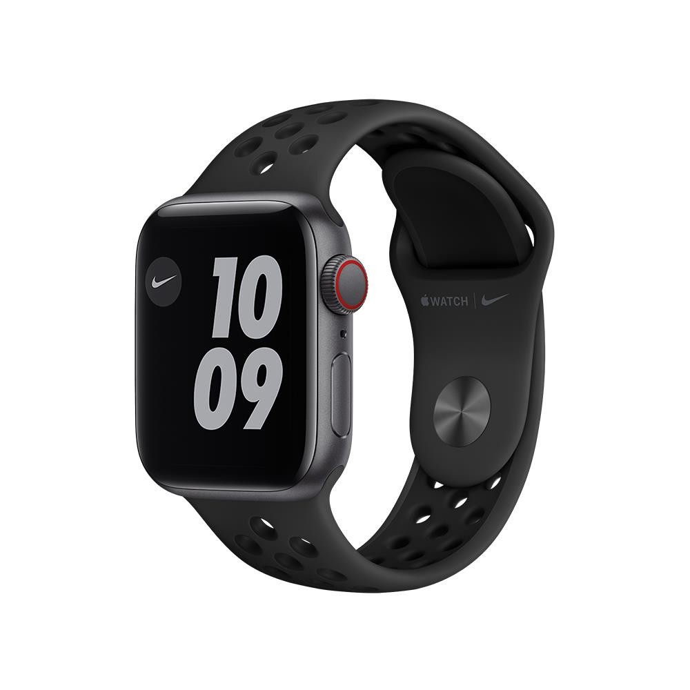 Apple Watch Nike SE GPS + Cellular 40mm Space Gray Aluminium Case with Anthracite/Black Nike Sport Band