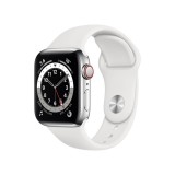 Apple Watch Series 6 Silver Stainless Steel Case  