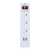 ปลั๊กไฟ TECHPRO Plug 3 Way 1 Switch 2 USB 3M.