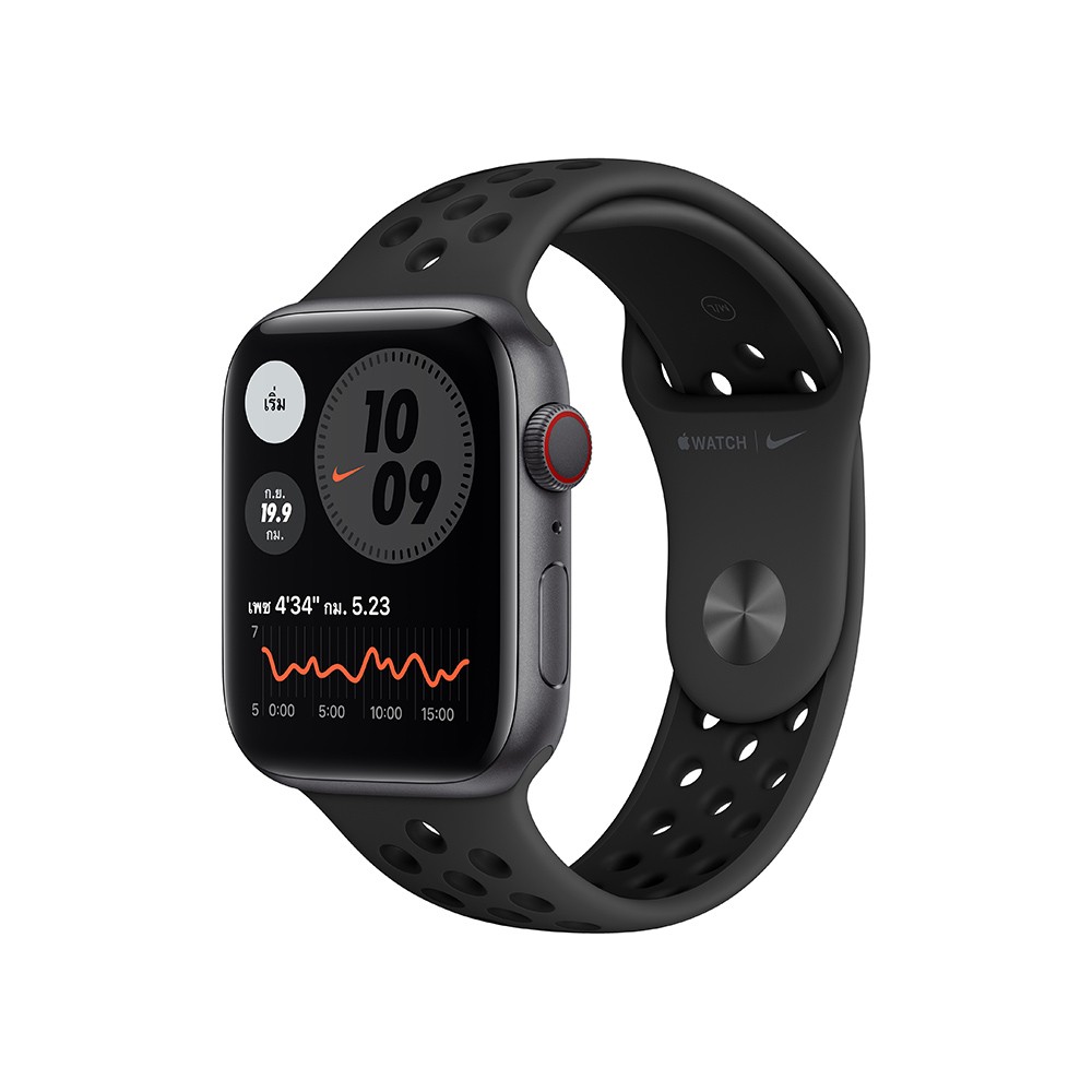 Apple Watch Nike Series 6 GPS + Cellular 44mm Space Gray Aluminium Case with Anthracite/Black Nike Sport Band