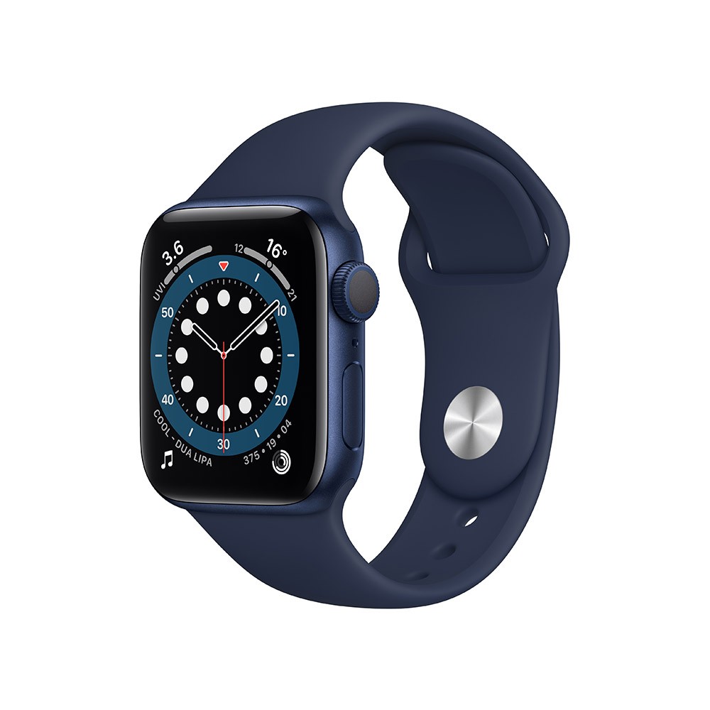 Apple Watch Series 6 GPS 40mm Blue Aluminium Case with Deep Navy Sport Band