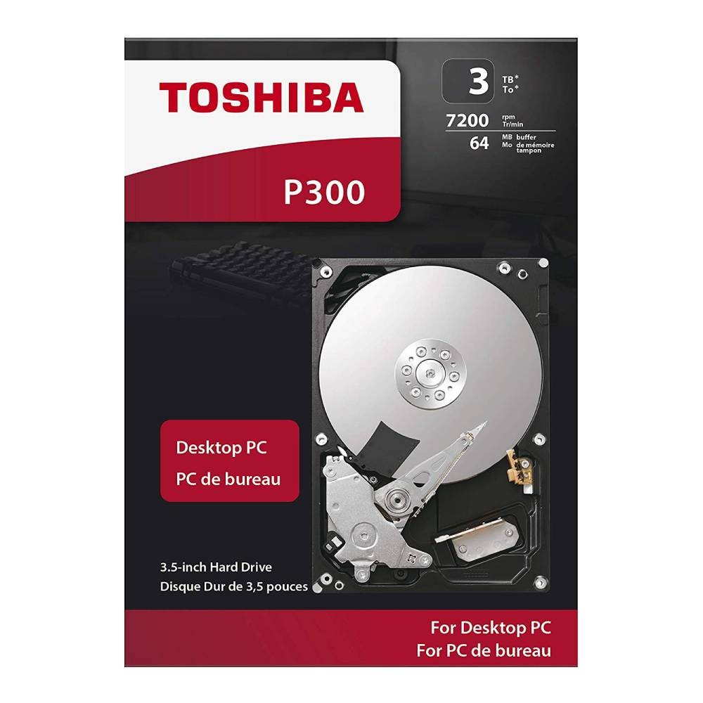 3tb Hard Drive Toshiba P300 4TB/3TB/2TB/1TB/500GB Desktop PC