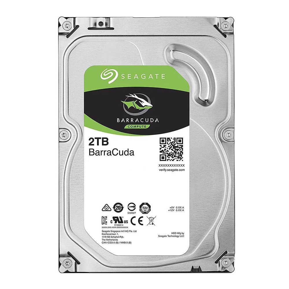 ฮาร์ดดิสก์ Seagate HDD 2TB 7200rpm 256MB Barracuda 3Year