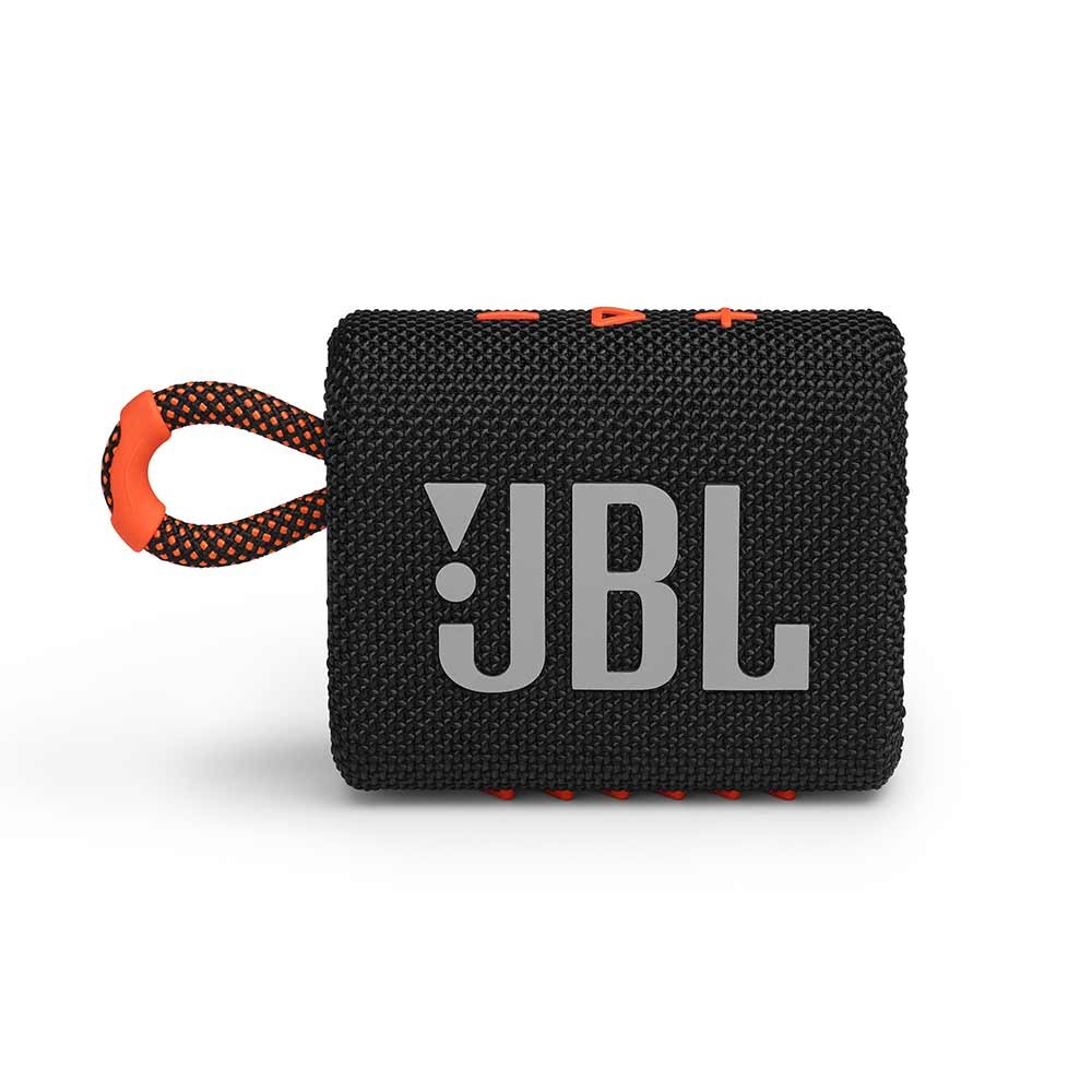 ลำโพงบลูทูธ JBL Go 3 Black/Orange