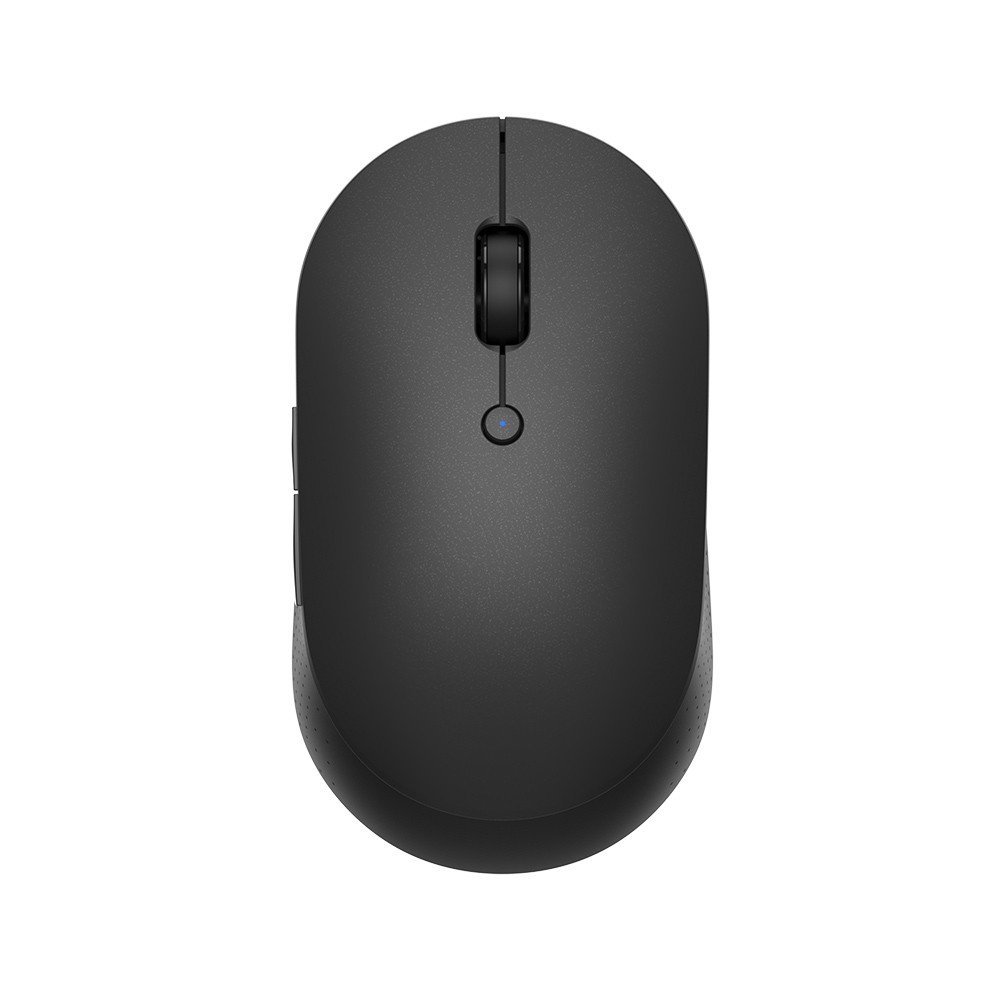 Беспроводная бесшумная мышь с двойным подключением xiaomi mi mouse silent edition dual mode черный